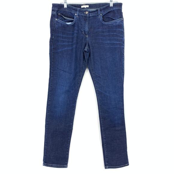 Eileen Fisher Skinny Jeans Womens Size 14 Dark Wash Denim - Picture 1 of 5